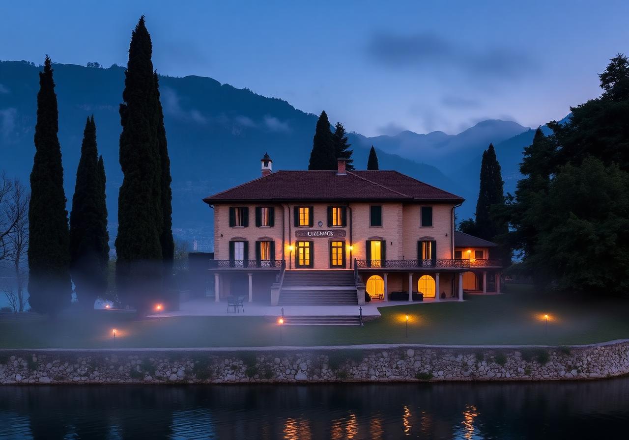 Lake Como lakefront palazzo